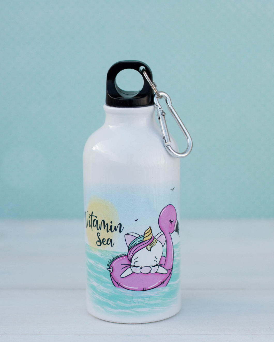 Botella de agua Unicornio Aduchis Vitamin Sea 600ml